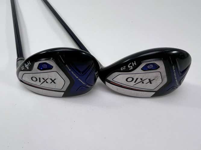 XXIO X 4 & 5 Hybrid Set 20* 23* MP1000 45g Senior Graphite Mens RH