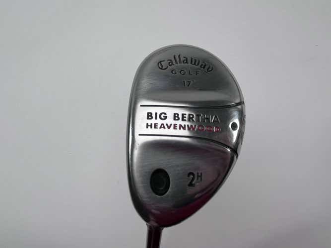 LEFTY Callaway Big Bertha Heavenwood 2 Hybrid 17* RCH 75w Regular LH
