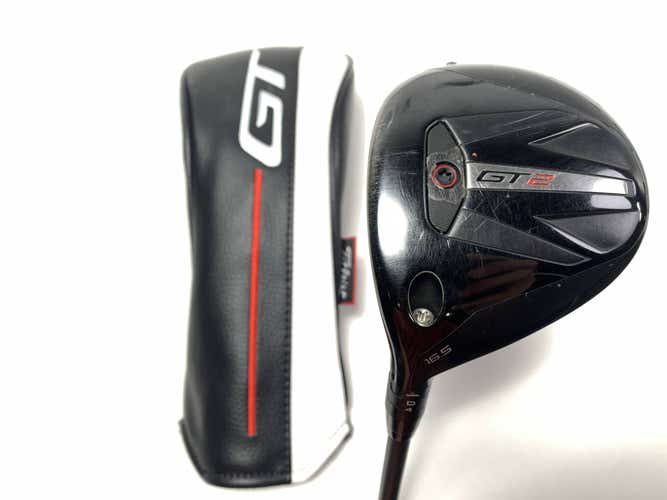 LEFTY Titleist GT2 4 Fairway Wood 16.5* HZRDUS 6.5 Gen 5 Black 70g XStiff LH HC