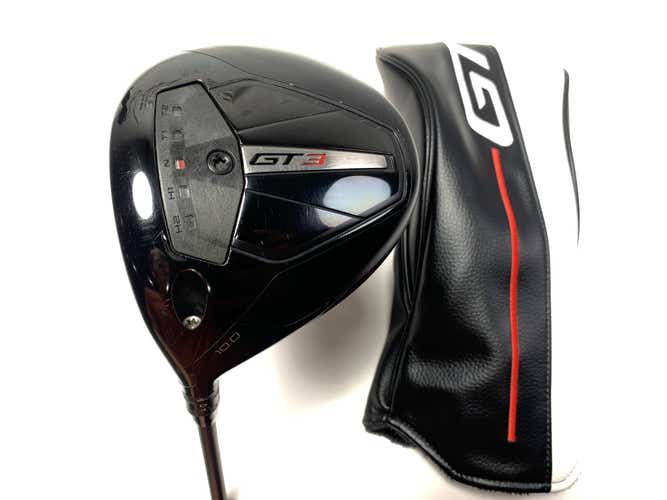 LEFTY Titleist GT3 Driver 10* HZRDUS 6.5 Gen 5 Black 60g Extra Stiff LH HC