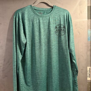 Aruba Green Large Men's Shirt (New)