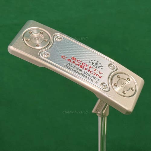 Scotty Cameron Super Select Squareback 2 L-Neck 35" Putter Titleist w/ HC
