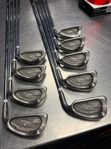 Men's 1996 Ping ISI Right Handed Iron Set Extra Stiff Flex (Used)