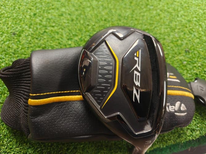 Taylormade RBZ Black 3 Hybrid 3H Regular Flex Rocketfuel 65 Headcover
