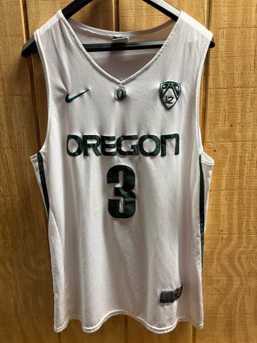 Nike Oregon Ducks Patrick Pritchard PAC 12 basketball jersey