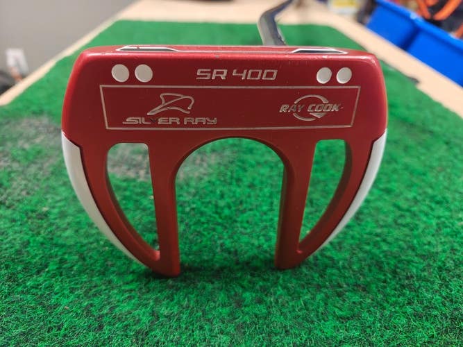 Ray Cook Silver Ray SR 400 35.5 Inch Red Mallet Putter