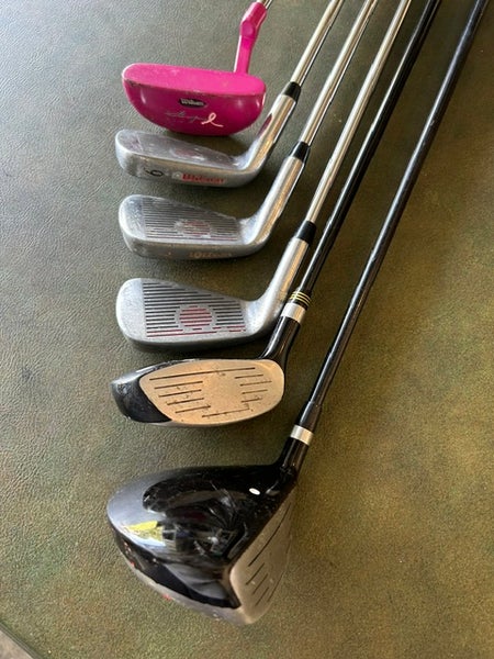Junior Right Handed Clubs (Full Set) Junior 6 Pieces (Used)