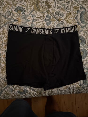 Gymshark Boxer Briefs Size XXL Black (Used)