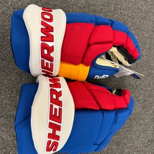 Sher-Wood Gloves 14" Pro Stock St. Louis Blues (New)