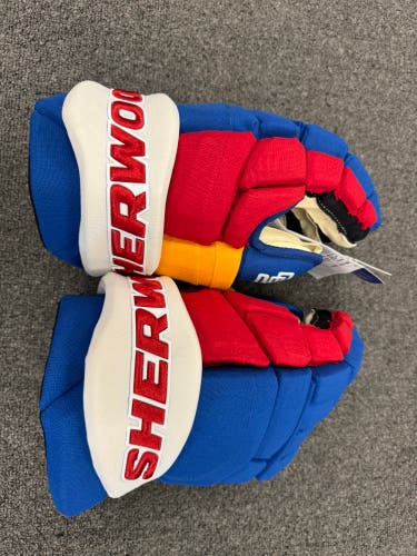 Sher-Wood Gloves 14" Pro Stock St. Louis Blues (New)