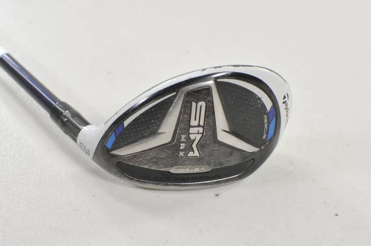 TaylorMade SIM Max Rescue 3-19* Hybrid Stiff Flex Ventus Blue 7 Graphite #225934
