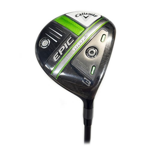 Callaway Epic Max 15* 3 Fairway Wood Graphite Project X Cypher Forty 5.0 Senior