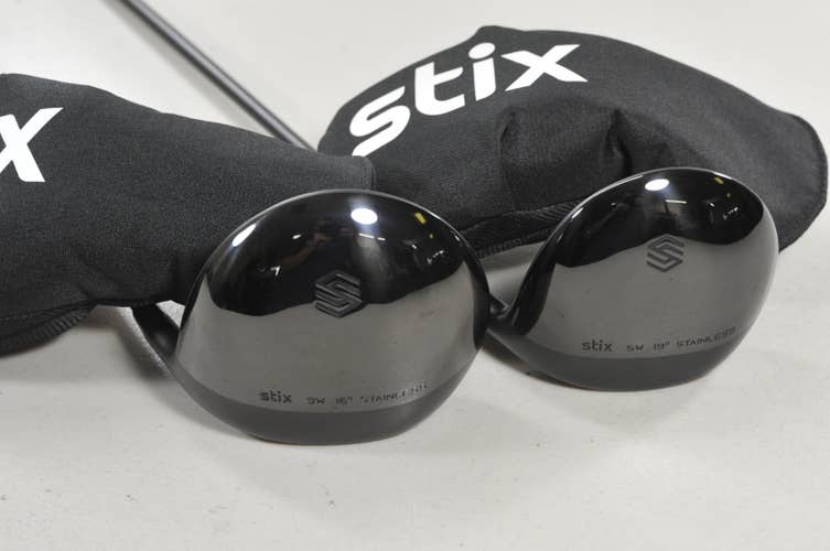 Stix Golf Perform 3-16* and 5-19* Fairway Wood Set Regular Flex Graphite #225707