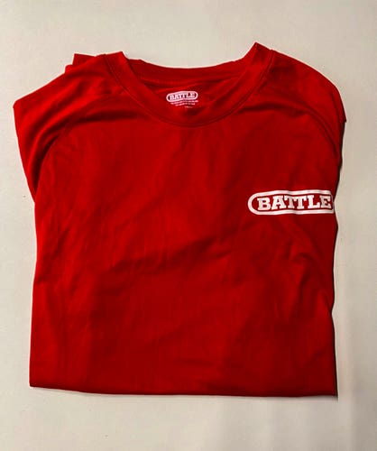 Brand New Battle Performance T-Shirt – Red – Adult Extra Large