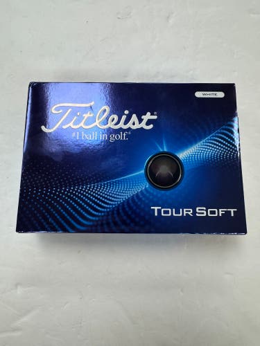 Titleist Tour Soft Balls 12 Pack (1 Dozen) (New)