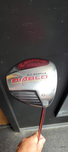 Used Callaway BIG BERTHA DIABLO Mens Driver RH 10.0 Degree 11497-C000161175