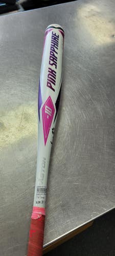 Used Easton PINK SAPPHIRE BB/SB Fastpitch Bat 28" 11497-S000161163