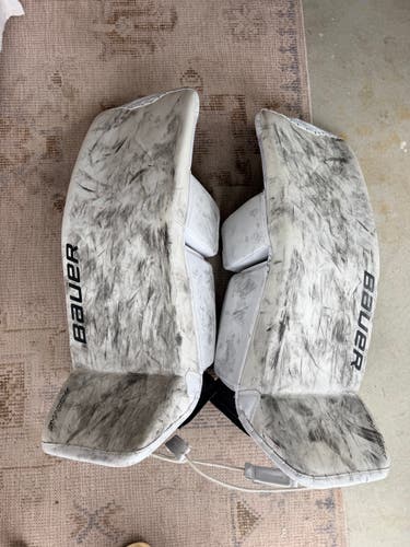 Small 2024 Bauer Supreme Shadow Goalie Leg Pads (Used)
