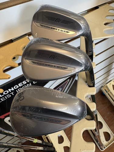 New Titleist SM 11 52 , 56 , 60 Deg Wedge Set Nickel Finish
