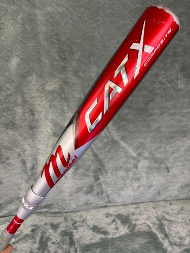 2023 Marucci CAT X Composite Bat USSSA Certified (-8) Composite 22 oz 30" (Used)