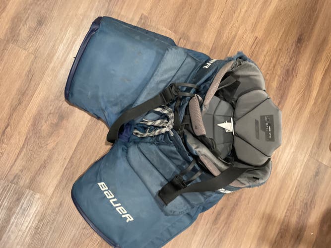 Senior Large Bauer Elite Hockey Goalie Pants (Used)