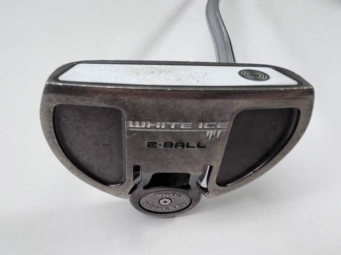 Odyssey White Ice 2-Ball Putter 35" SuperStroke Slim 3.0 Mens RH