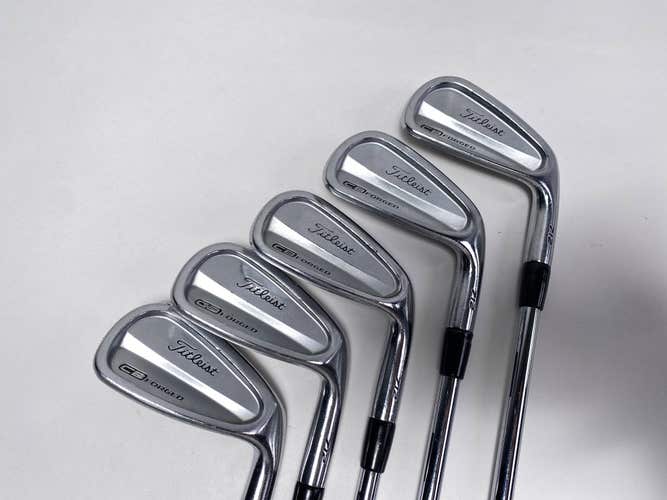 Titleist 712 CB Iron Set 5-PW Precision Rifle 5.5 Regular RH No 7 iron +1/2''