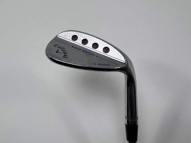 Callaway Mack Daddy 4 Chrome Lob Wedge LW 58* 10 S TT DG S200 Stiff RH