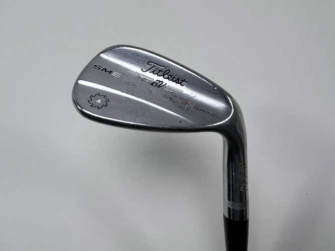 Titleist Vokey SM6 Tour Chrome Gap Wedge GW 52* 12 F KBS Tour Extra Stiff RH