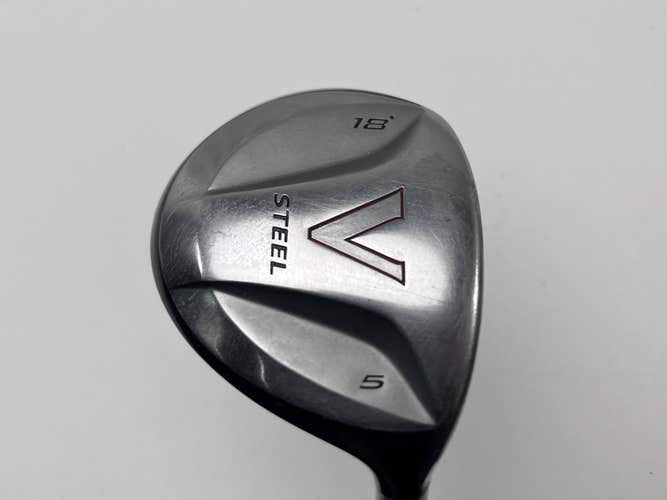 TaylorMade V Steel 5 Fairway Wood 18* MAS2 Regular Graphite Mens RH