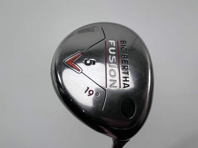 Callaway Big Bertha Fusion 5 Fairway Wood 19* Aldila NVS 55g Ladies RH