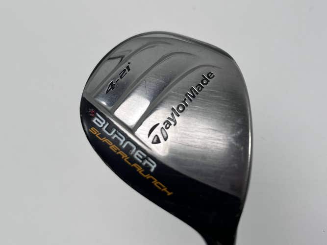 TaylorMade Burner Superlaunch 4 Hybrid 21* REAX 60g Senior Graphite Mens RH