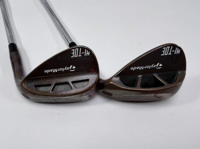 TaylorMade Milled Grind HI-TOE Wedge Set 54* 10 | 58* 15 Wedge RH