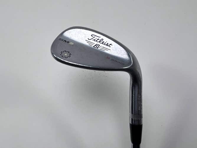 Titleist Vokey SM6 Tour Chrome Sand Wedge SW 54* 10 Bounce S-Grind SM6 Wedge RH
