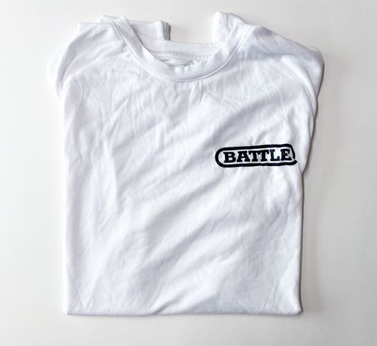 Brand New Battle Performance T-Shirt – White – Adult Medium