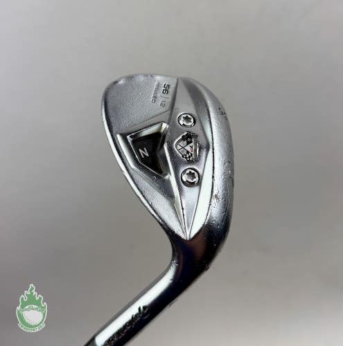 Used Right Handed TaylorMade Milled ZTP Milled 56*-12 Steel Wedge Golf Club