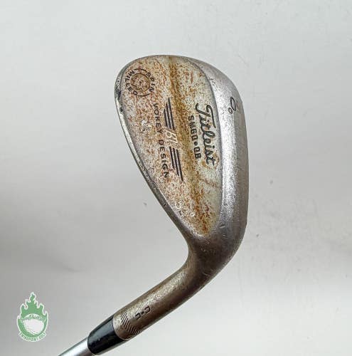 Titleist Vokey Design Spin Milled Wedge 60* Stiff+ Flex Steel Golf Club
