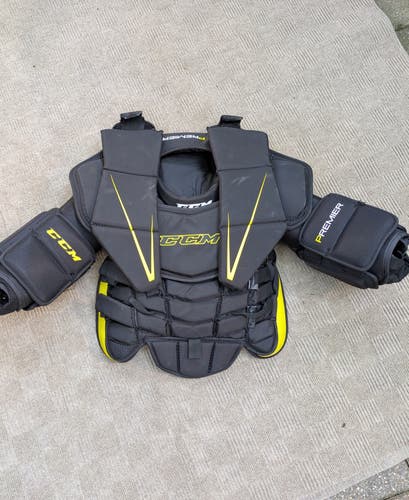 Small / Medium 2017 CCM Premier Goalie Chest Protector (Used)
