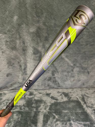 2020 Louisville Slugger Solo Alloy Bat USABat Certified (-11) Alloy 17 oz 28" (Used)