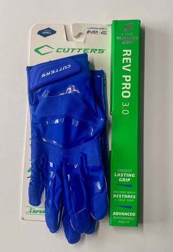 Blue Small Adult Cutters Rev 3.0 Gloves (New)