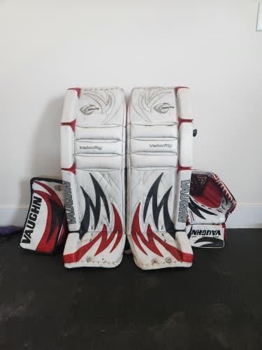 Beer League Starter Kit - Vaughn Set, True Skates, Neck guard and NEW Jock/cup