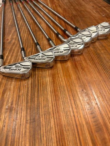 Cobra Cobra KING MIM Tour Right Handed Iron Set Stiff Flex (Used)