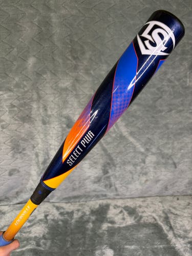2025 Louisville Slugger Select PWR Hybrid Bat USABat Certified (-8) Hybrid 22 oz 30" (Used)