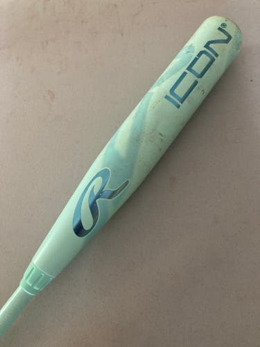 2026 Rawlings Icon Composite Bat USSSA Certified (-8) Composite 23 oz 31" (Used)