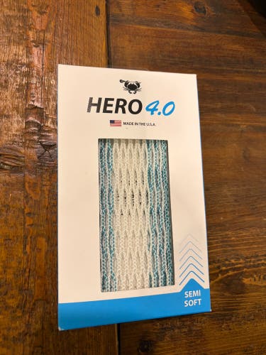 ECD Hero 4.0 Mesh New Lax Lacrosse New Head Stringing