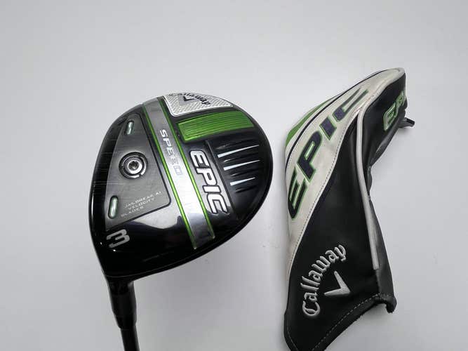 LEFTY Callaway EPIC Speed 3 Fairway 15*  HZRDUS Smoke iM10 6.0 60g Stiff LH HC