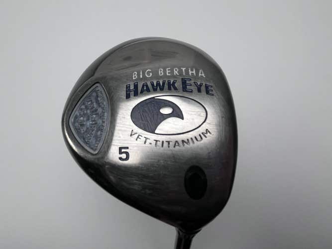 Callaway Hawkeye VFT 5 Fairway Wood 18* Big Bertha Gems 50 Ladies RH