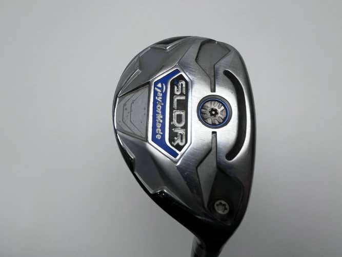TaylorMade SLDR 4 Hybrid 22* Fujikura Speeder 82h 82g Stiff Graphite Mens RH