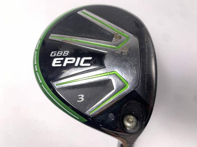 Callaway GBB Epic 3 Fairway Wood 15* Aldila Rogue max 65g Stiff Graphite Mens RH