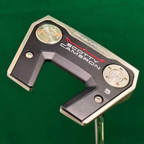 Scotty Cameron 2026 Phantom 5 35" Double-Bend Mallet Putter Titleist